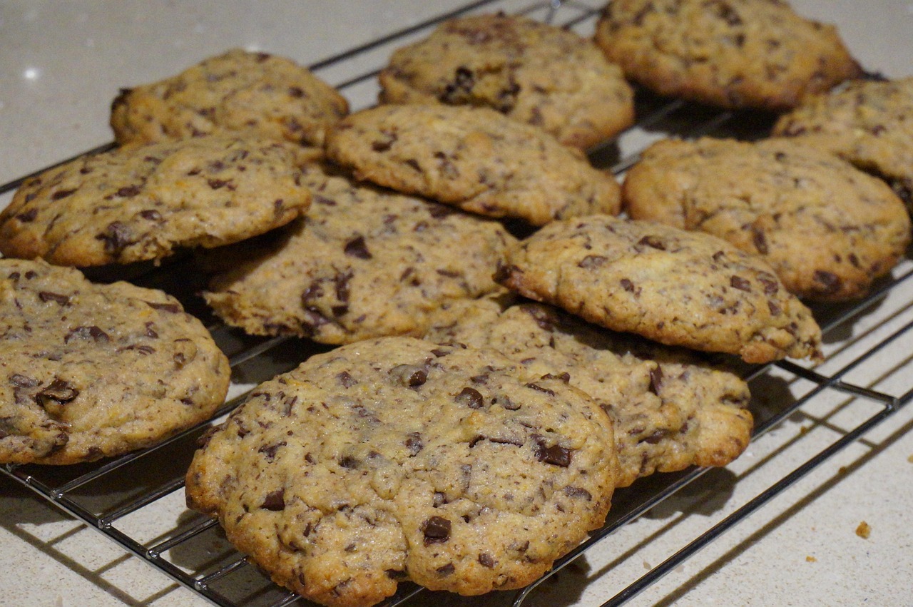 Cookies Caseiros com Pedaços de Chocolate 🍪😍